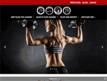 Tablet Screenshot of fitness-suisse.com